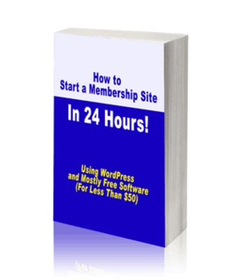 Product picture How To Start A membership Site In 24 Hours